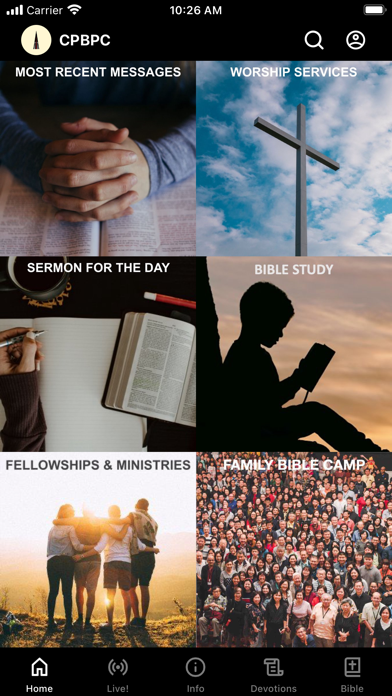 Calvary Pandan B-P Church Screenshot