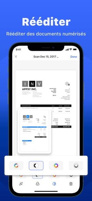 App Scanner - Numériser un PDF dans l'App Store