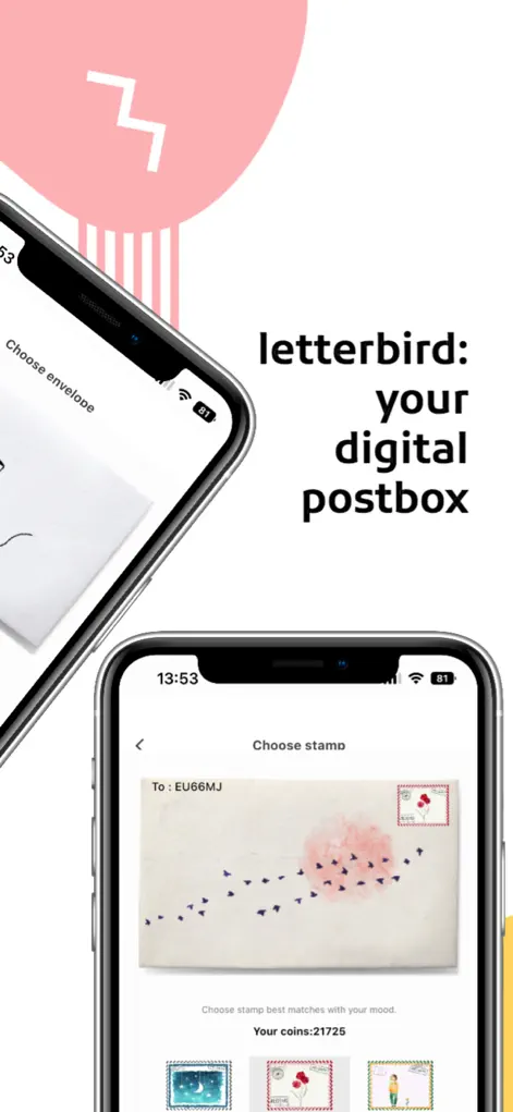 letterbird - digital letters - Social Networking App | MWM