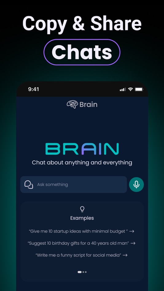 #5. BrAIn - Group Chat with AI Bot (iOS) Podle: Kasaba Bilgi Teknolojileri Ticaret A.S.