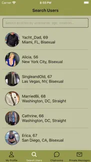 str8 & bi - seniors dating app iphone screenshot 1