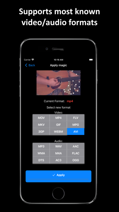 Video Files Converter: MP4,MP3 Screenshot