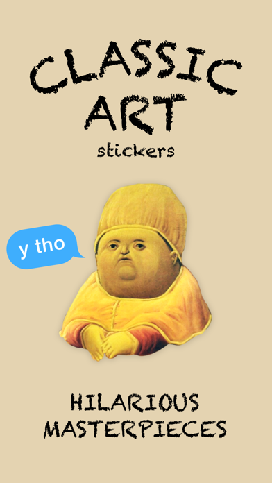 Screenshot #2 for Classic Art Stickers