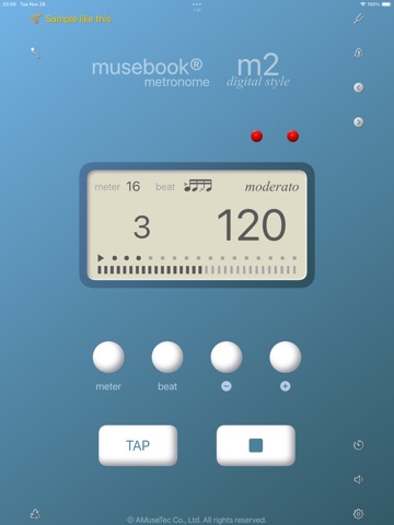 musebook metronome m2のおすすめ画像3