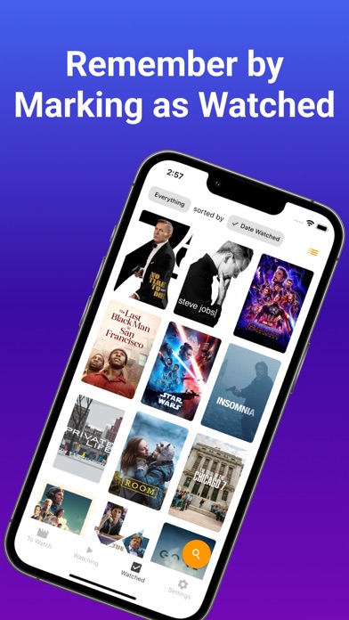 MyWatchlist: Movies & TV Shows Screenshot