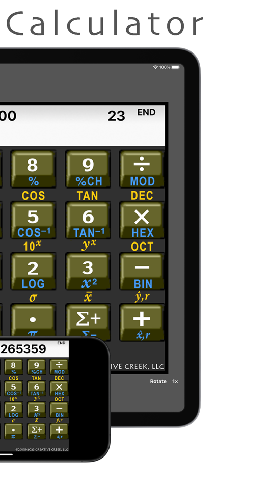 #3. MathU RPN Calc (iOS) 由: Creative Creek, LLC