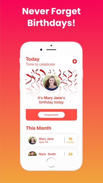 New Birthday Cards Screenshot