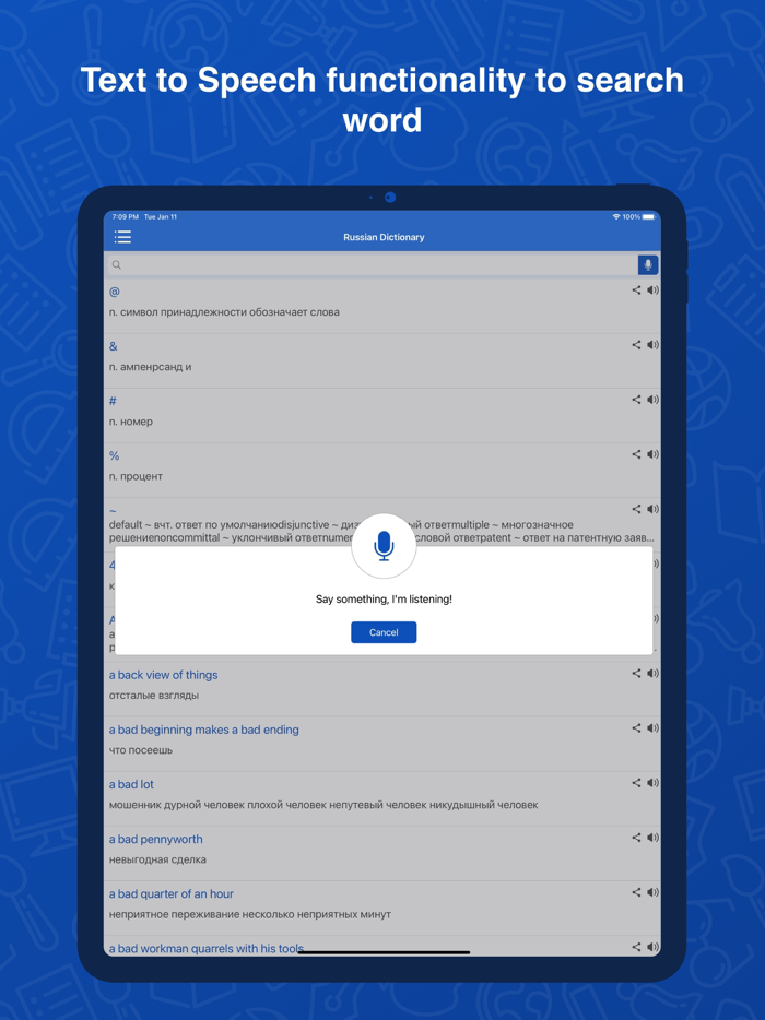 Russian Dictionary Translator