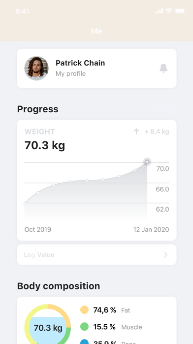 TWHC Members App Screenshot