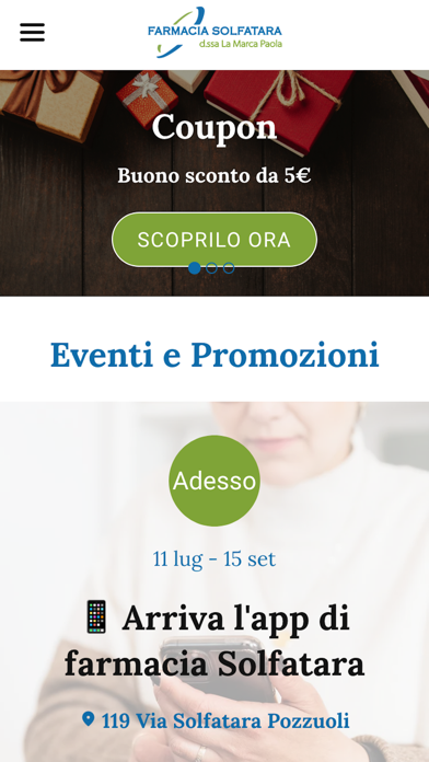 Farmacia Solfatara Screenshot