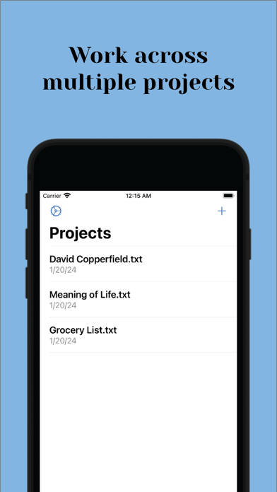 Screenshot #1 pour Typewrite – Virtual Typewriter