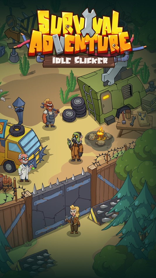 #1. SurvivalAdventure:Idle Clicker (iOS) 由: RONGYUE GAMES