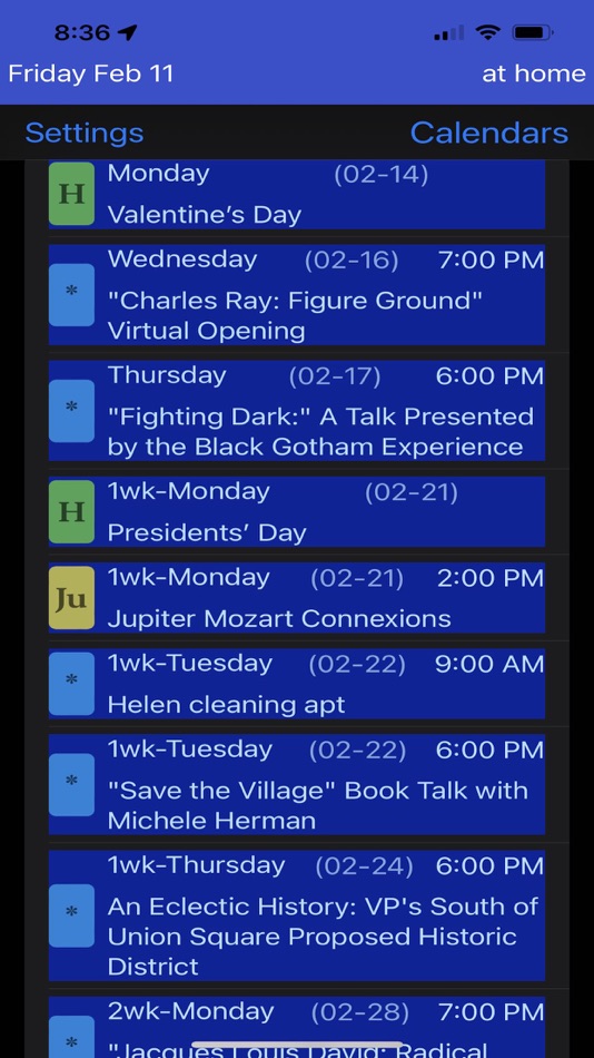 #2. myDay View (iOS) 由: Joel Kremsdorf