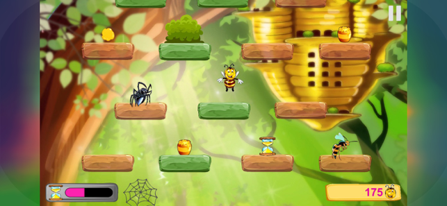 ‎Jayce the Bee: Honey Jump Screenshot