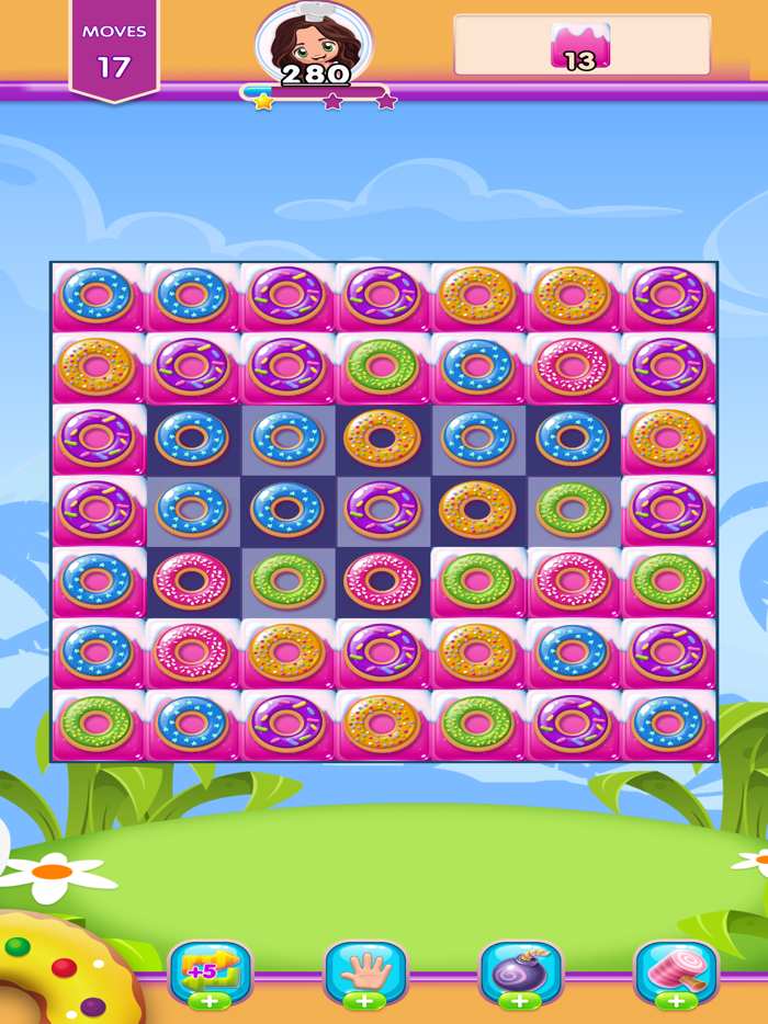 Donuts Garden-Match3