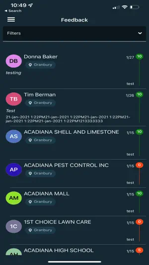Target CRM screenshot 2