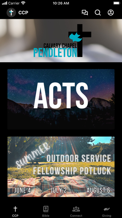 Calvary Chapel Pendleton Screenshot
