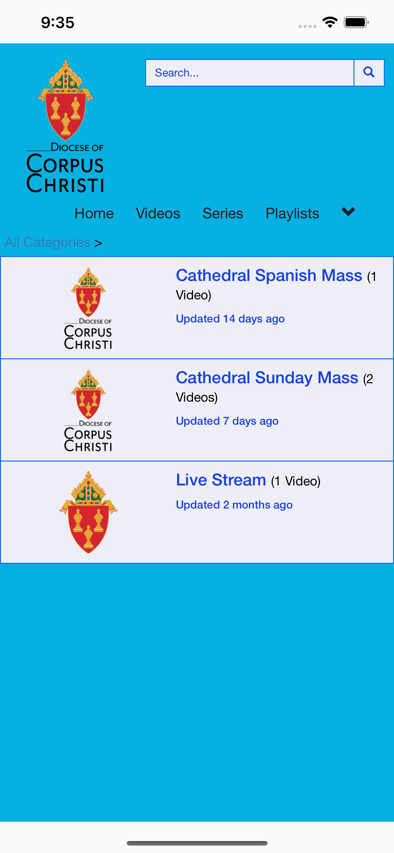 CorpusChristi Catholic Network screenshot 2
