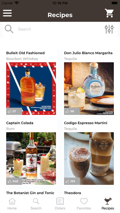 Three Palms Wines & Spirits Screenshot