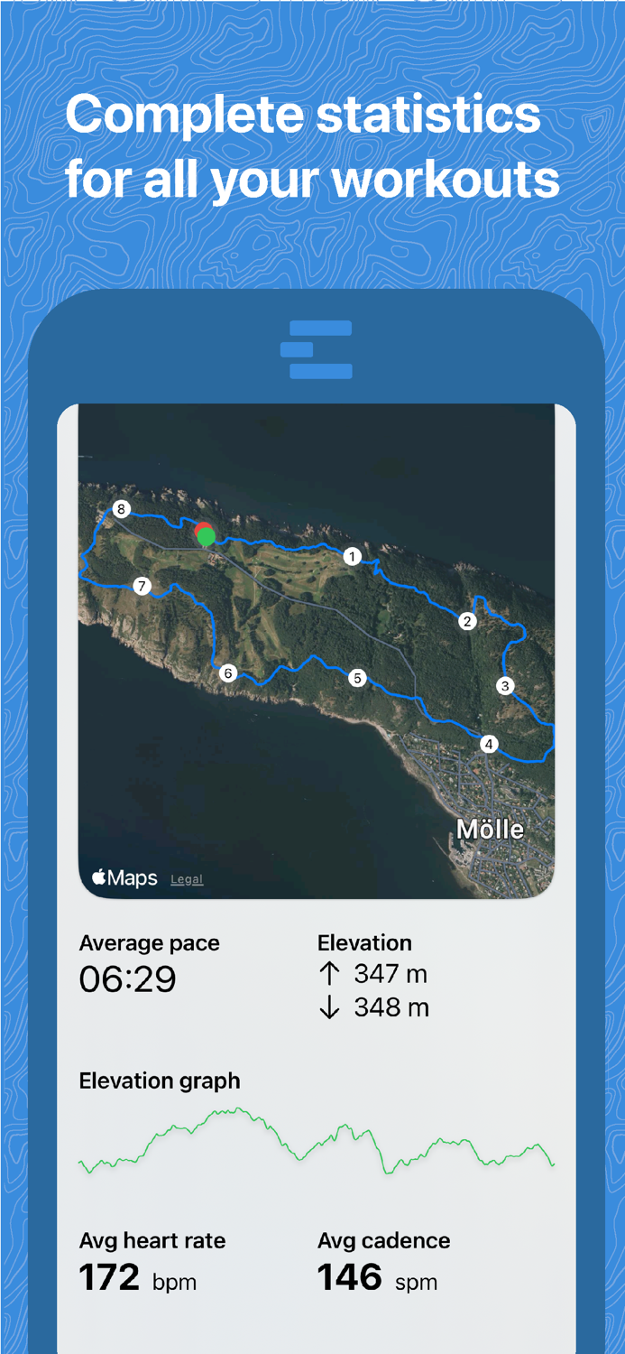 Cadence - map your workouts