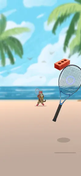 Game screenshot Cat Tennis - Relax Challenge apk