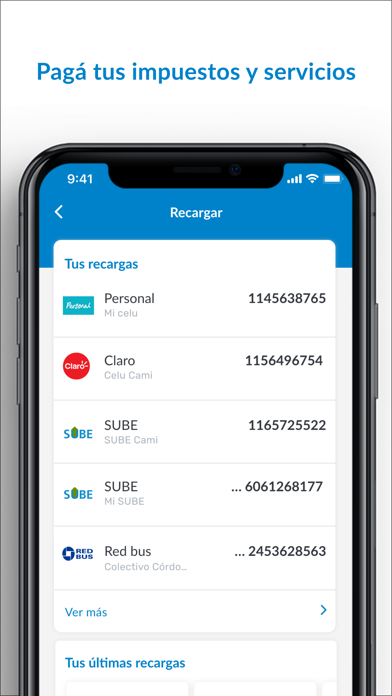 BPN Home Banking Personas Screenshot