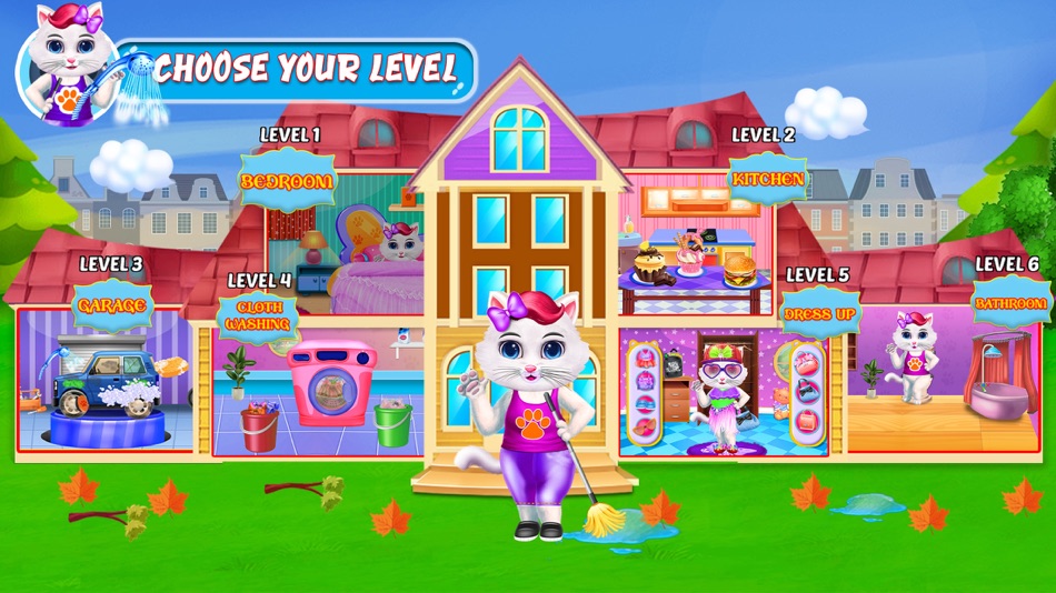 Kitty House Cleanup & Decorate - 1.0 - (iOS)