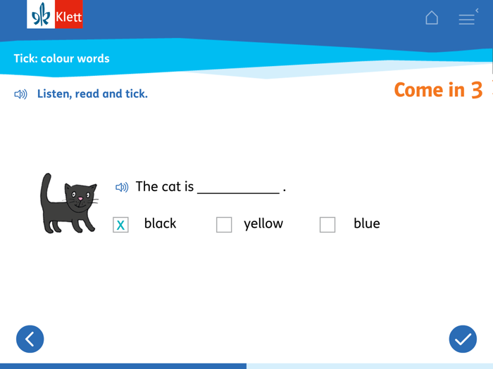 Come in - Wortschatz üben