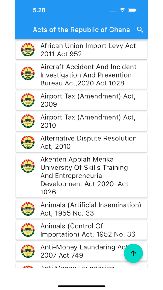 #1. Acts of Ghana (iOS) 由: Eric Bukari