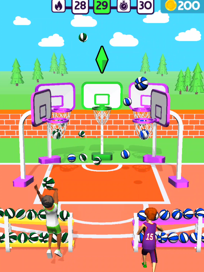 Epic Basketball Race