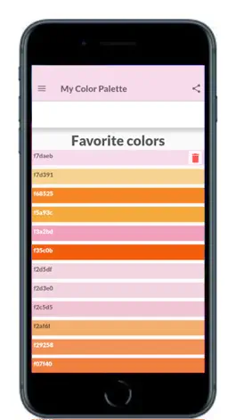 Game screenshot My Color Palette with Photos hack