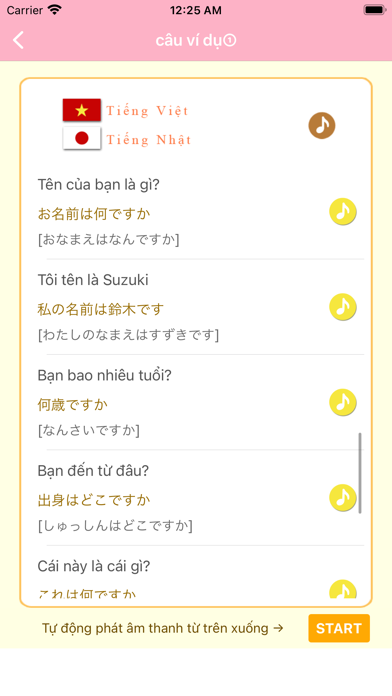 Tiếng Nhật -người mới bắt đầu- Screenshot