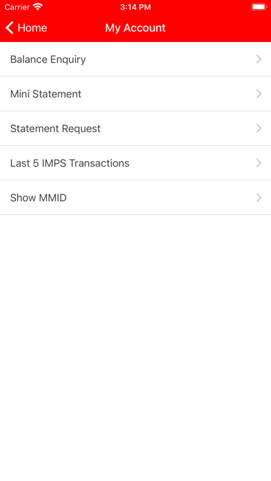 Baroda City Bank Mobile App Screenshot