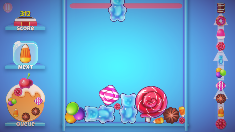 #1. Sweets Drop (iOS) 由: Benjamin Kistler