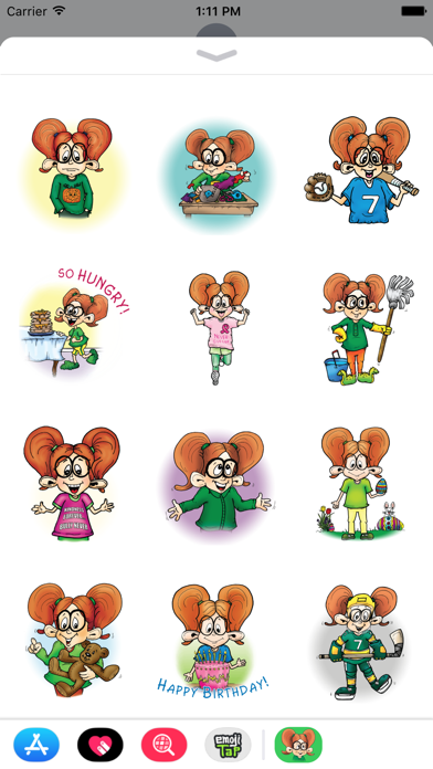 Jazlyn J Stickers Screenshot