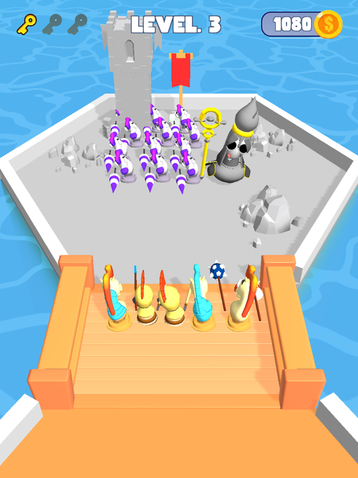 Chess Lore Run Merge Queen