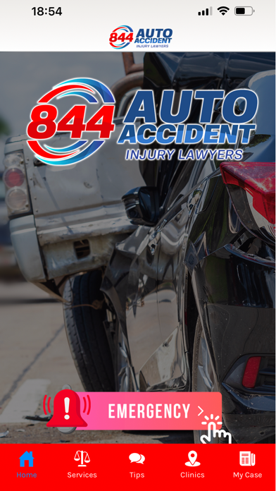 844 Auto Accident Screenshot