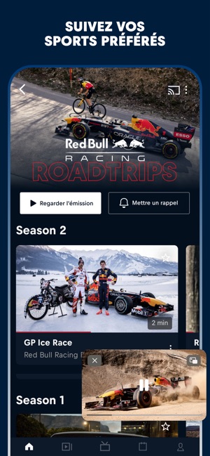 Red Bull TV : sport en direct dans l'App Store