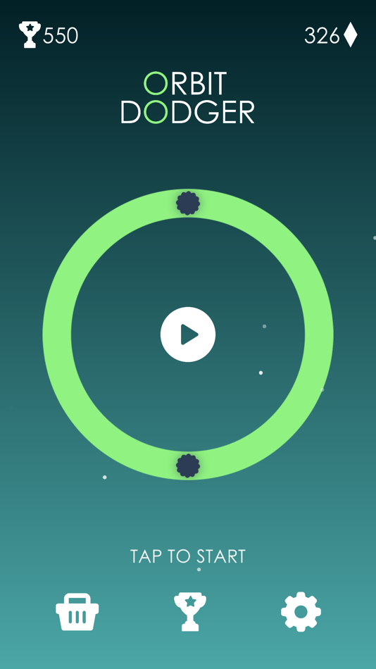 #1. Orbit Dodger (iOS) Podle: Grant Stevens-Wade