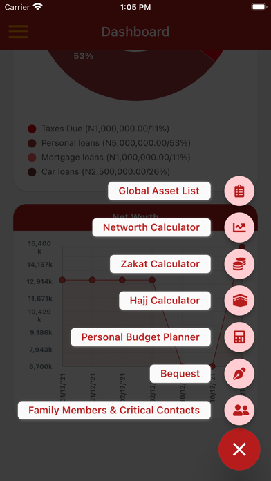 Lotus Capital Calculators Screenshot