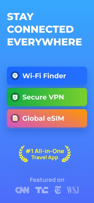 WiFi Map: eSIM, Internet, VPN on the App Store