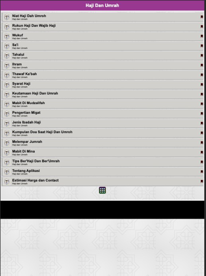 Paduan Haji dan Umroh