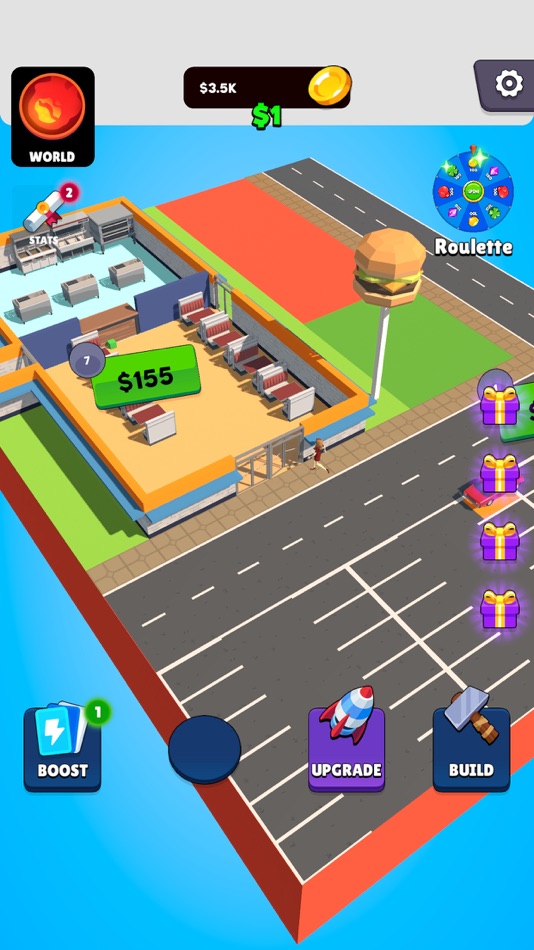 #3. Tycoon Burger Empire Idle (iOS) 게시자: Engoa LLC