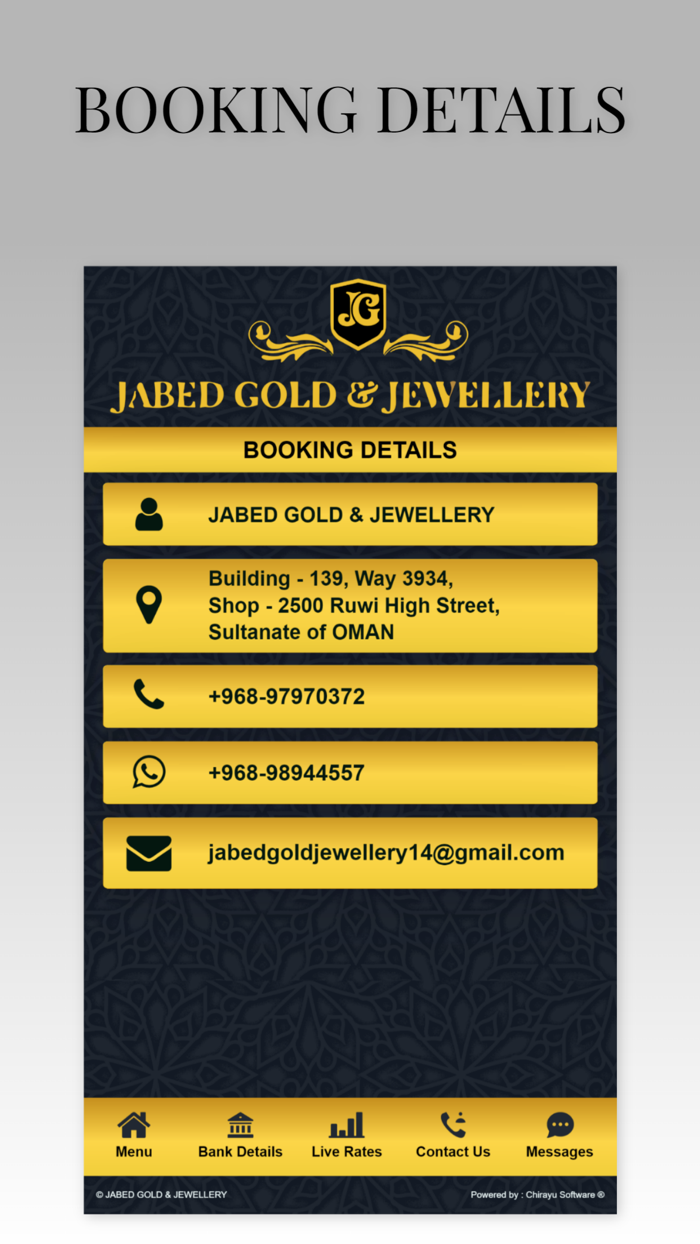 JABED GOLD AND JEWELLERY