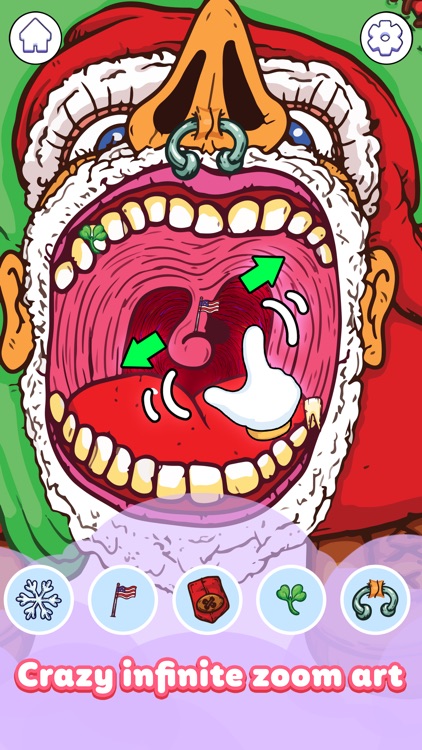 Zoom Art Game: Find Objects