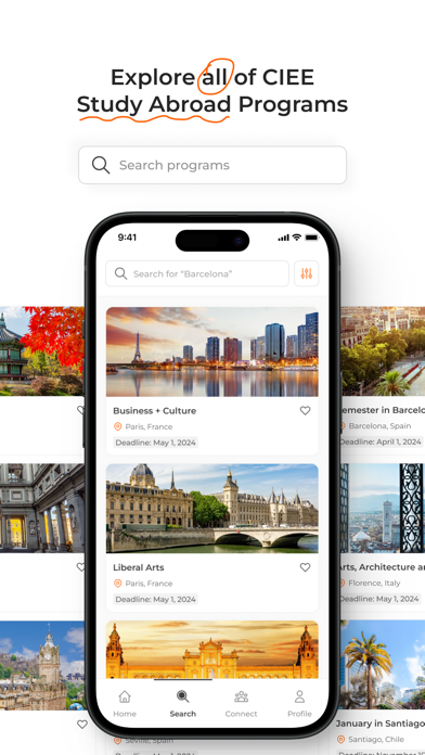 CIEE Study Abroad Screenshot