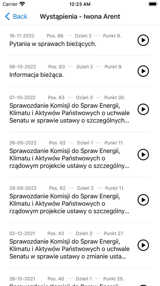 #1. Aplikacja Demokracja (iOS) بواسطة: Mateusz Gawlinski