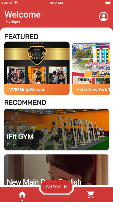 FitnessCity Connect Screenshot