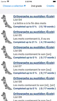 How to cancel & delete mots cachés orthographe 3