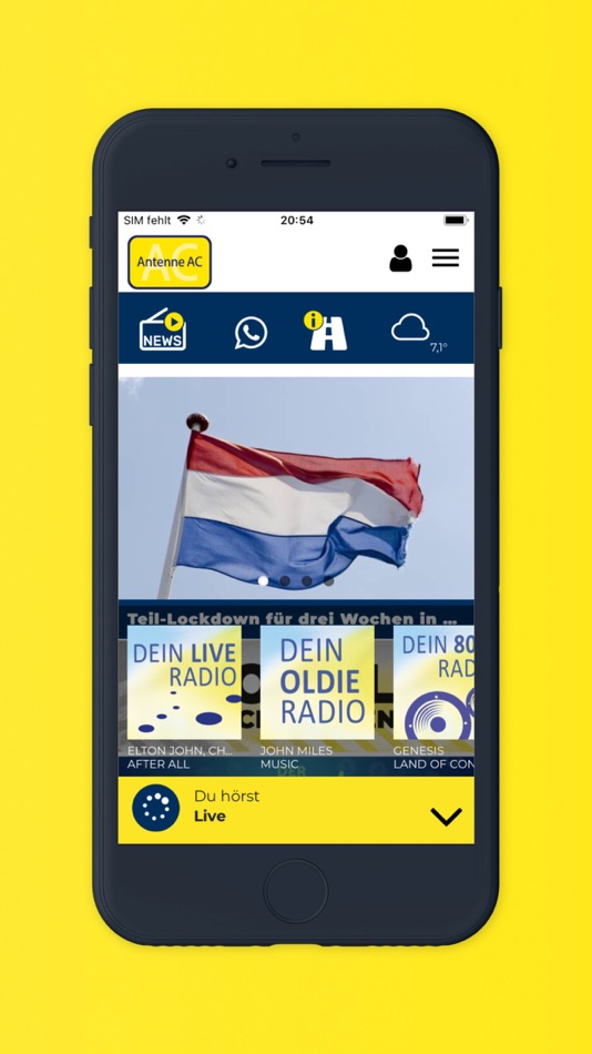 #2. Antenne AC (iOS) 来自: PFD Pressefunk GmbH